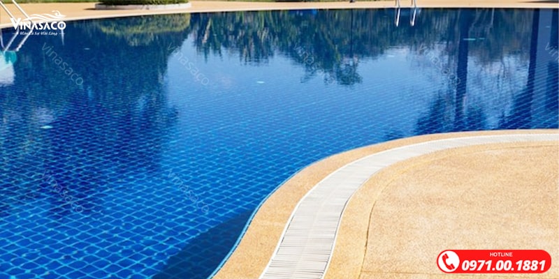 Thanh thoát tràn bể bơi hoàn thiện thẩm mỹ và đảm bảo an toàn cho mỗi công trình