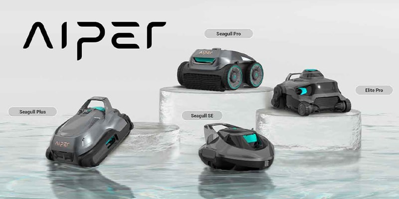 Các phiên bản robot Aiper Segull của thương hiệu Aiper